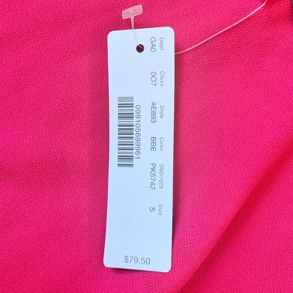 NWT J. Crew Drapey Velvet Camisole Tank Top, Bright Berry, Small (Fits Medium) - Picture 9 of 10